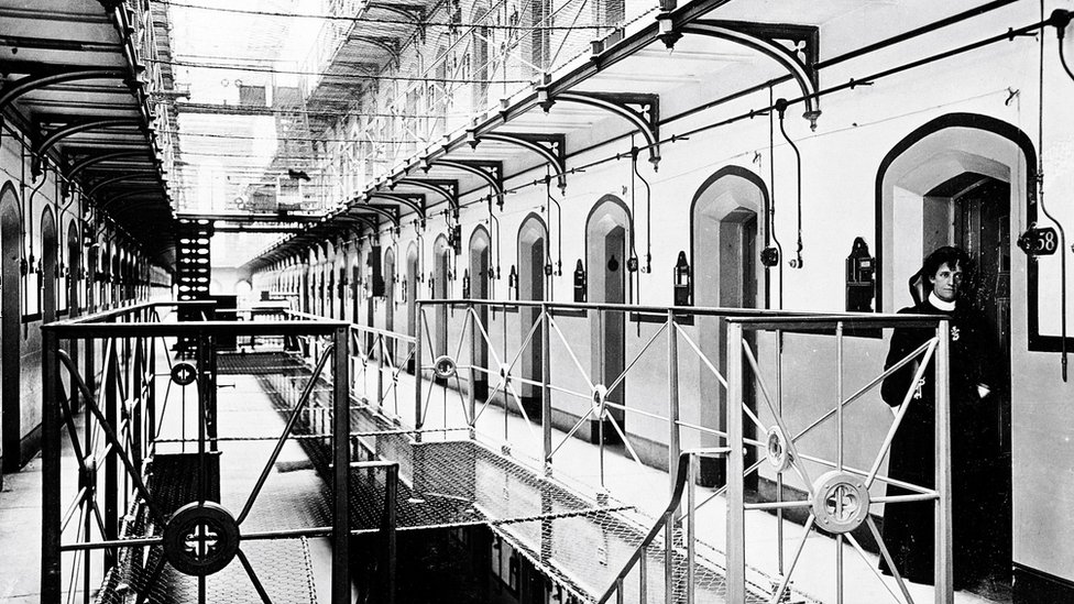 Interior de la prisión de Holloway Prison donde fue ejecutada Edith.