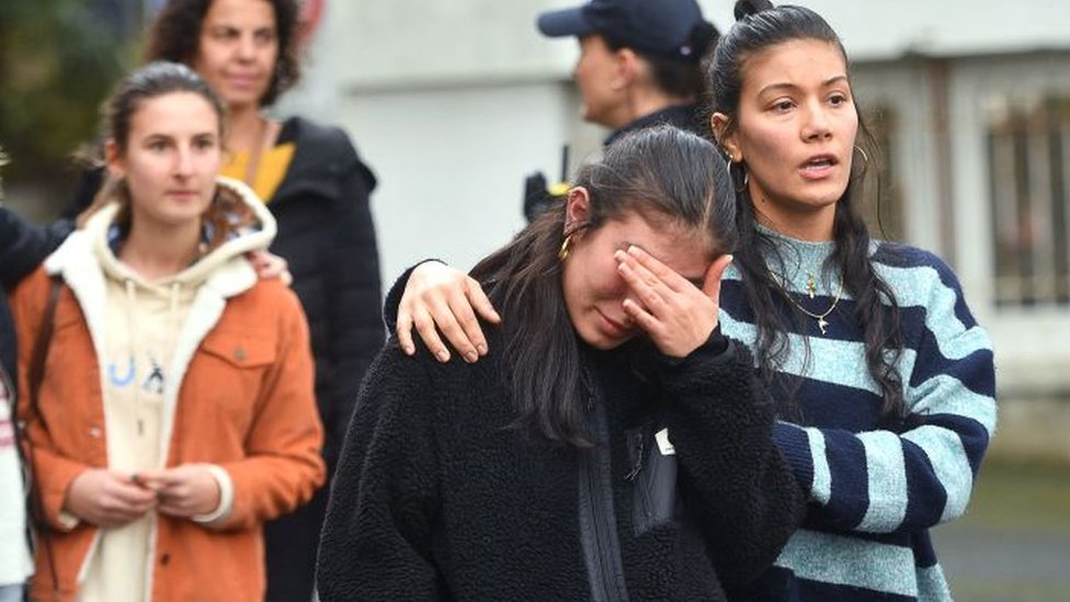 Colegio en San Juan de Luz tras el asesinato de una profesora