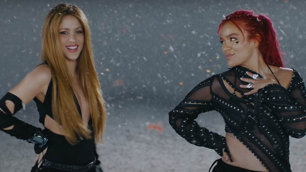 Video de la nueva canción "TQG" de Shakira y Karol G.