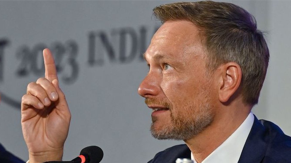 ministro de Finanzas alemán, Christian Lindner.