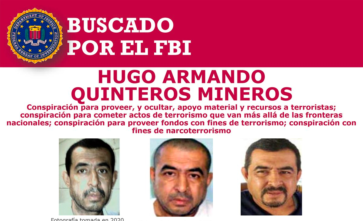 Cartel de FBI de se busca a Flaco