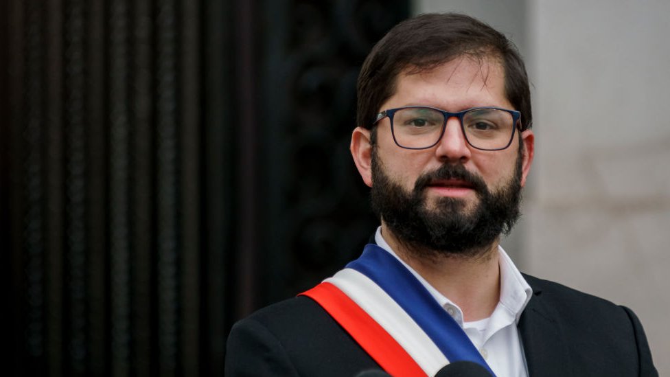 El presidente de Chile, Gabriel Boric.