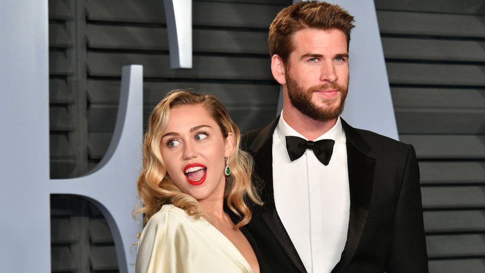 Miley Cyrus y Liam Hemsworth