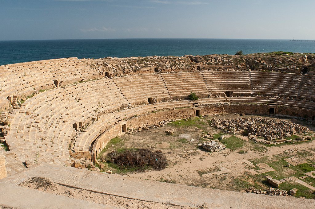 Anfiteatro de Leptis Magna