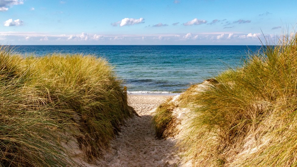 playa en Alemania