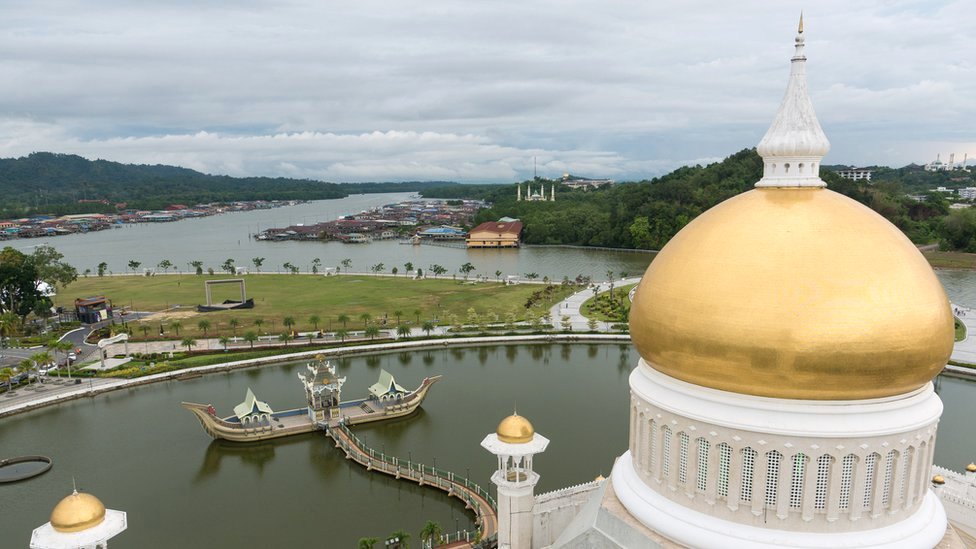 La capital de Brunei, Bandar Seri Bagawan,