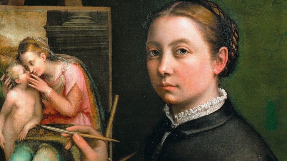 Autorretrato de Sofonisba Anguissola (hacia 1556)