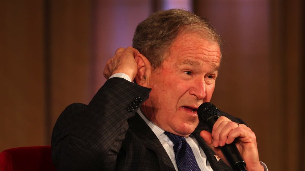 Bush durante una conferencia a finales de 2022.