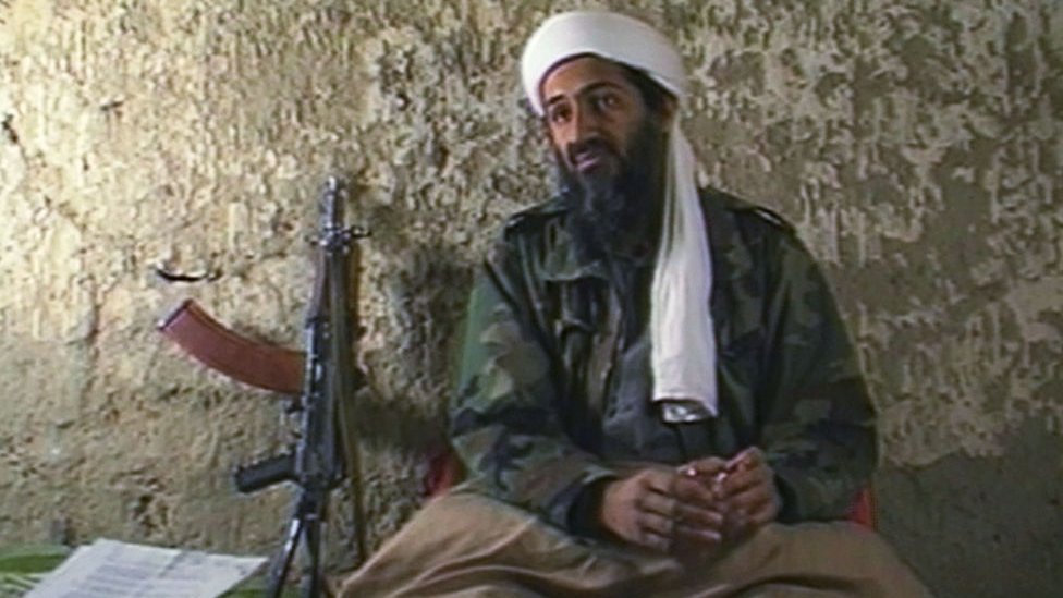 Osama Bin Laden durante una entrevista con CNN en 1998.