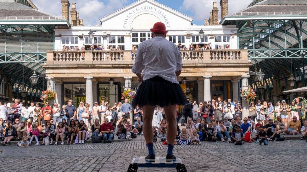 Artista en Covent Garden