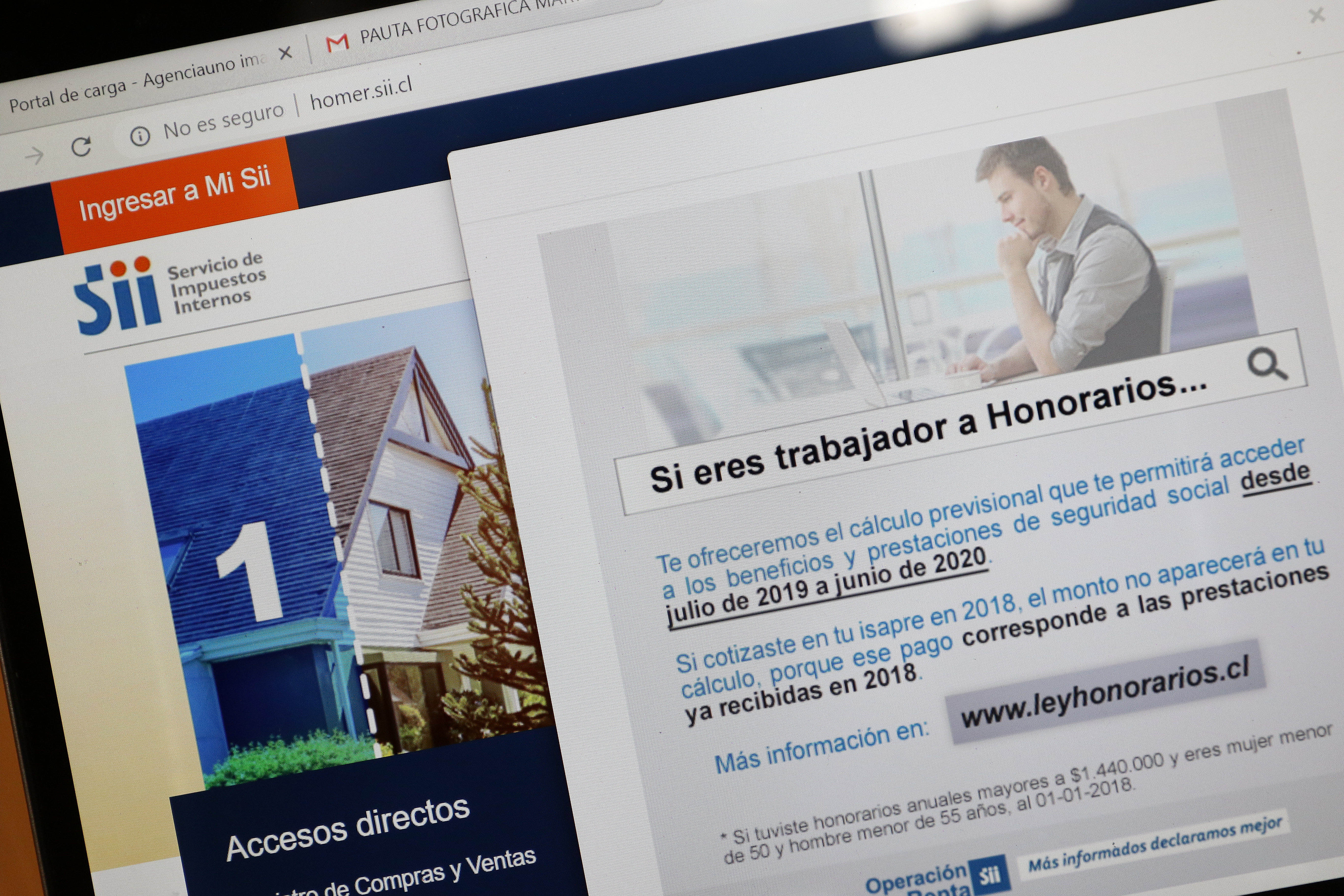 Página web del Servicio de Impuestos Internos