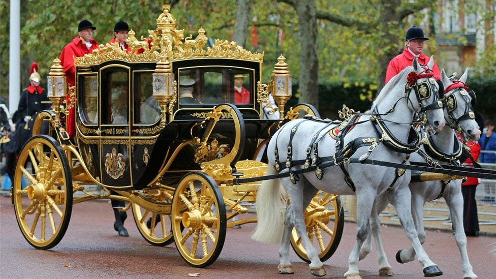 El Diamond Jubilee State Coach, visto aquí en 2019