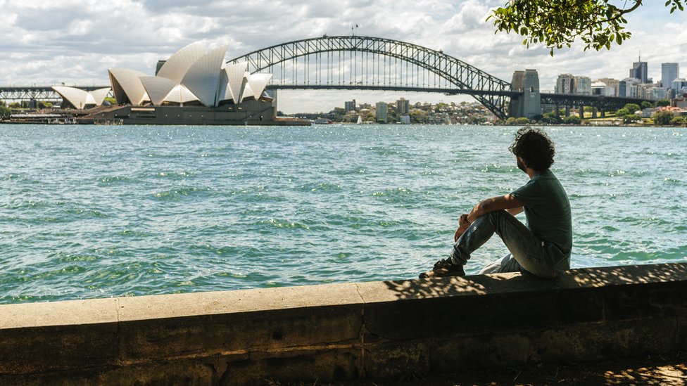 Vista de la ciudad de Sydney.