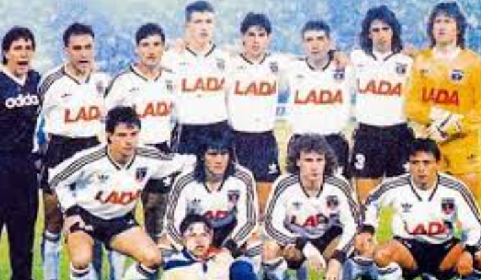 Plantel de Colo Colo campeon de Copa Libertadores de América 1991.