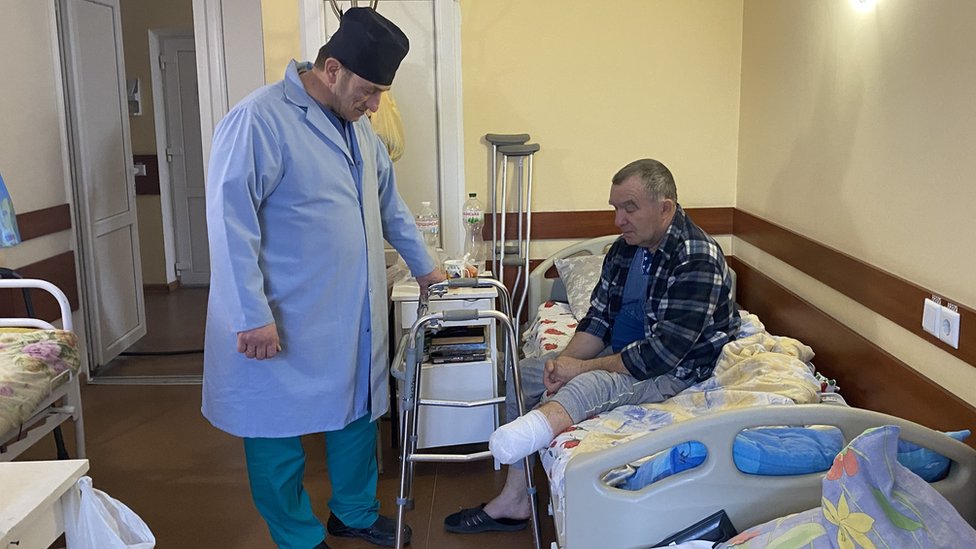 Yuriy Kuznetsov y su paciente