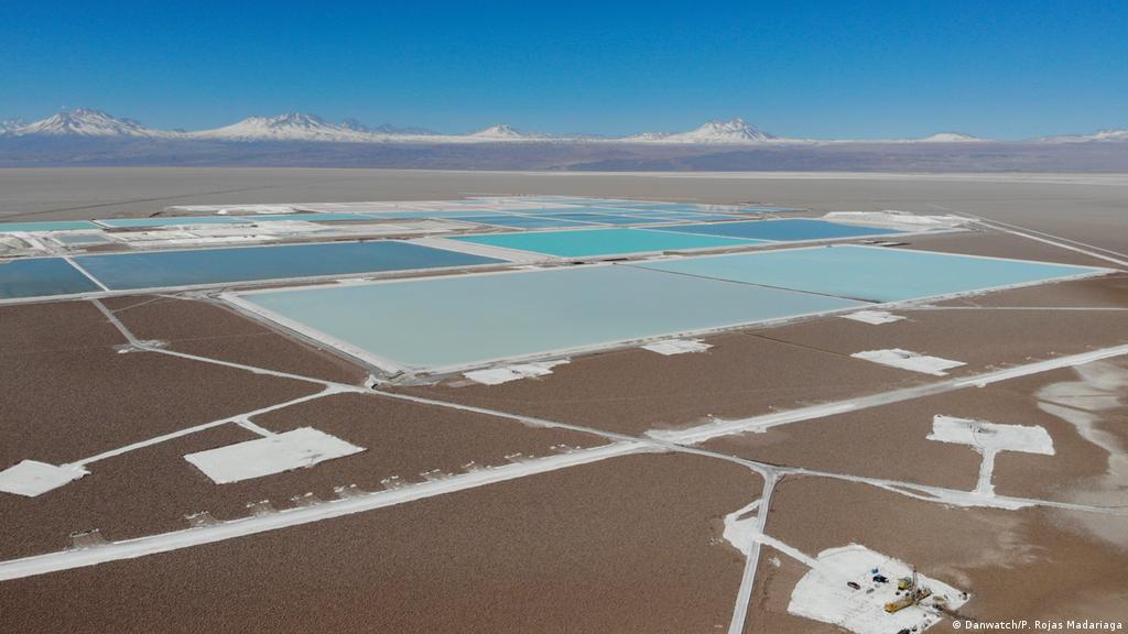 Salares de litio en Atacama. región de Antofagasta