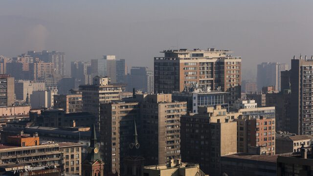 Fotografía de la ciudad de Santiago