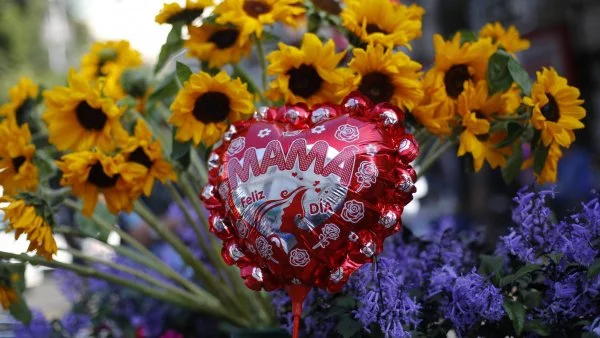 Globo de corazón que dice 