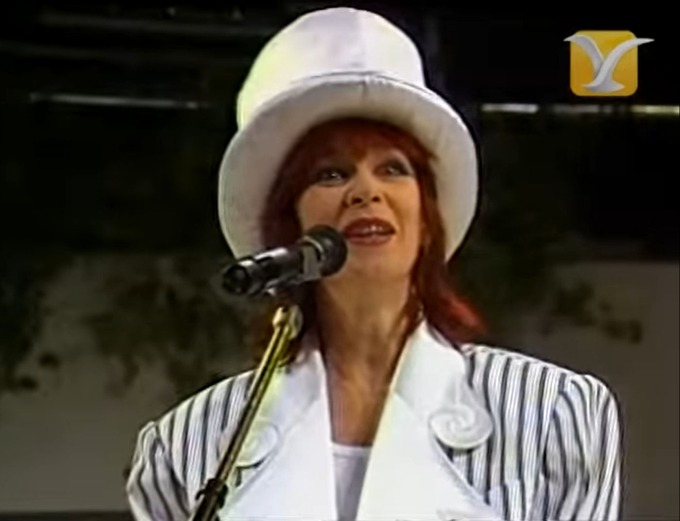 Rita Lee en el Festival de Viña del Mar en 1985