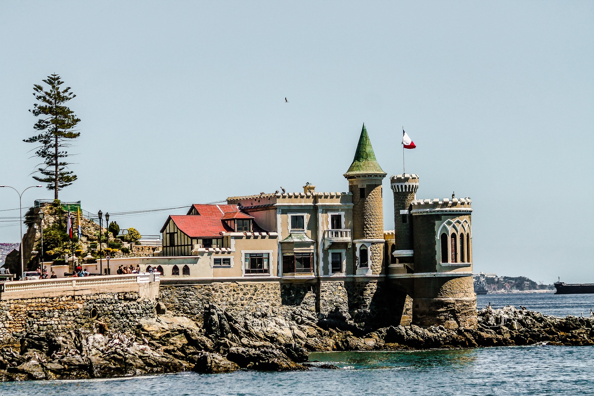 Imagen de castillo en Viña del Mar.