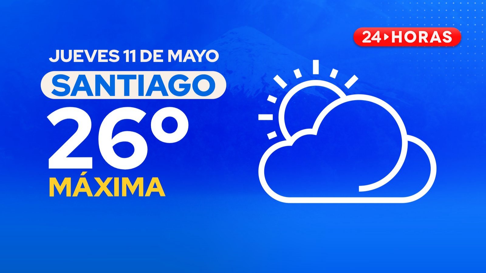 Tiempo en Santiago de Chile