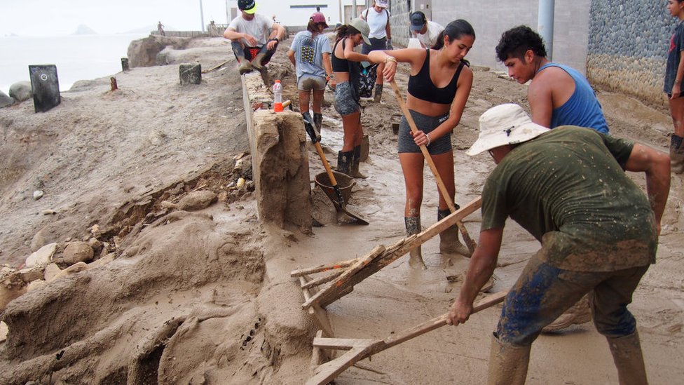 Efectos de El Niño en la costa de Perú
