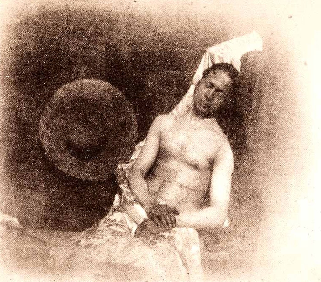 Autorretrato de Hippolyte Bayard como un hombre ahogado.