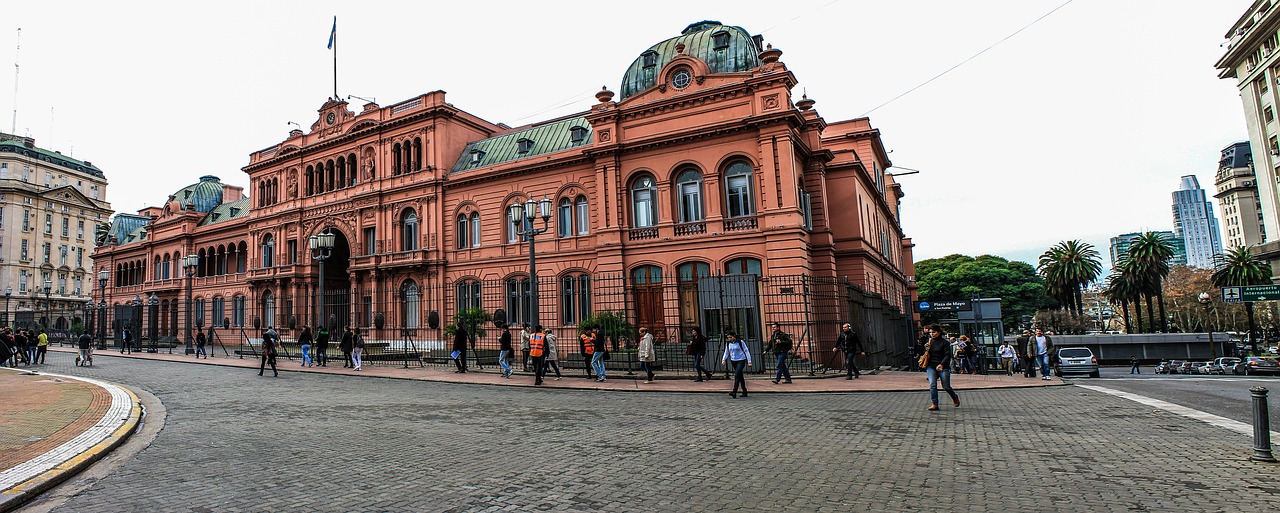 Casa Rosada en Buenos Aires.