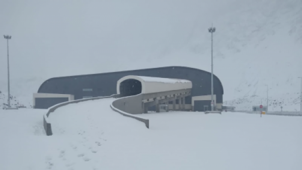 Complejo Los Libertadores cerrado por intensas nevadas