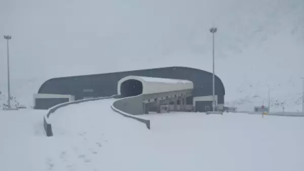 Complejo Los Libertadores cerrado por intensas nevadas