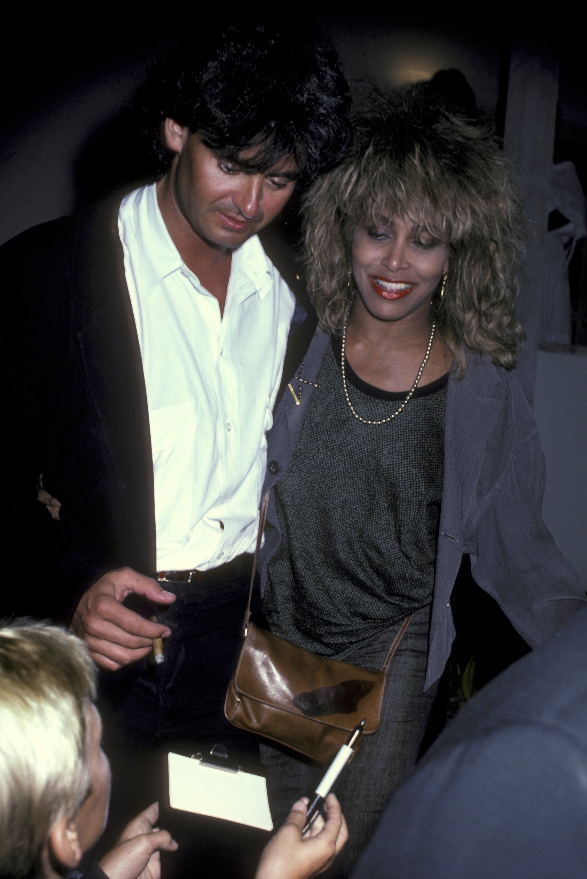 Tina Turner y Erwin Bach.