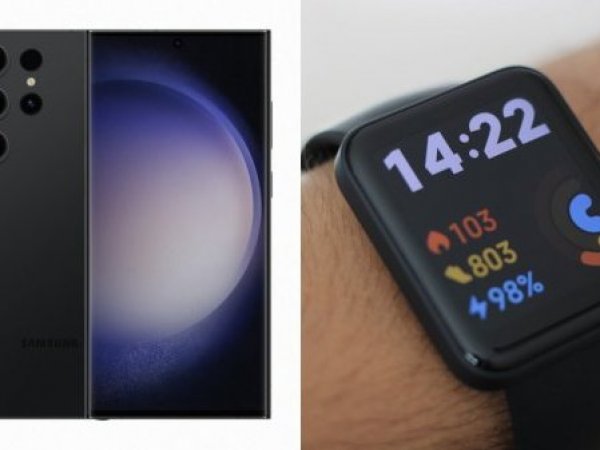 Celular y smartwatch disponibles en ofertas de Entel.