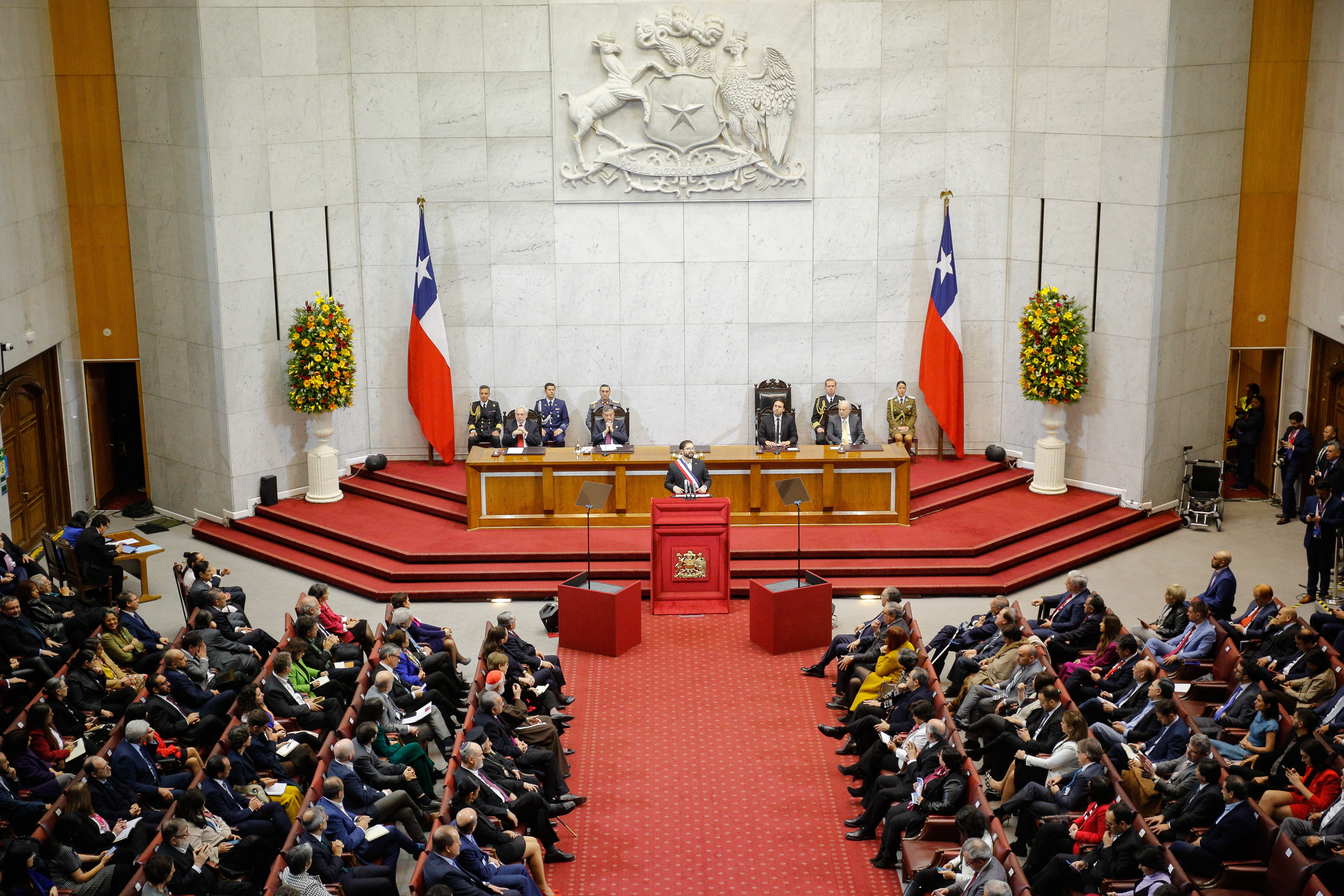 Congeso pleno en la Cuenta Pública 2023.