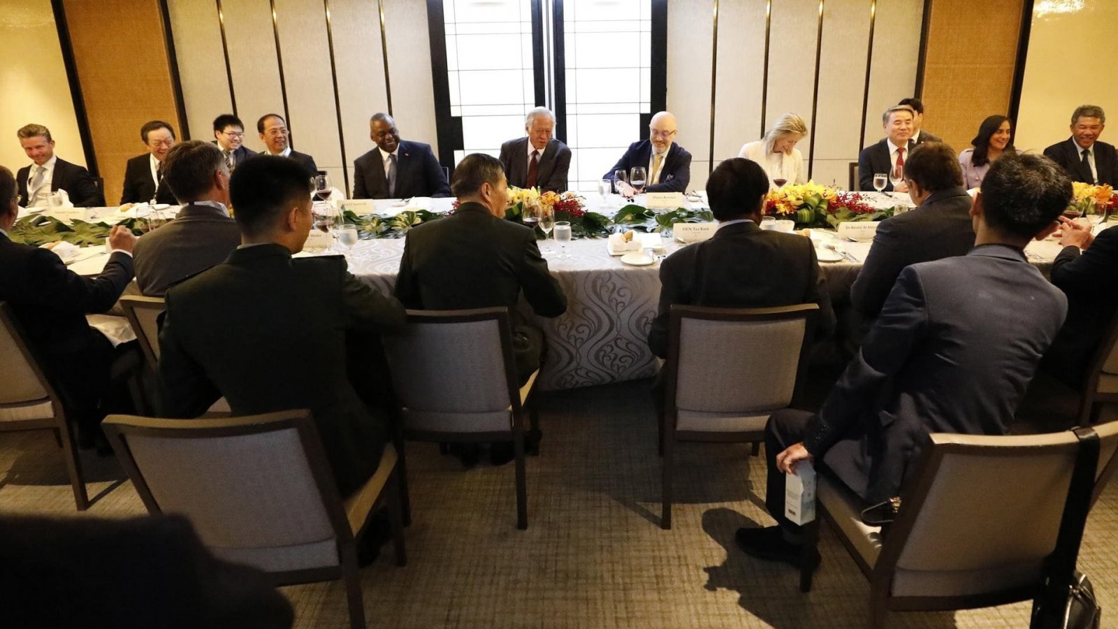 Reunión del Diálogo Shangri-La, el foro de seguridad más importante de Asia.