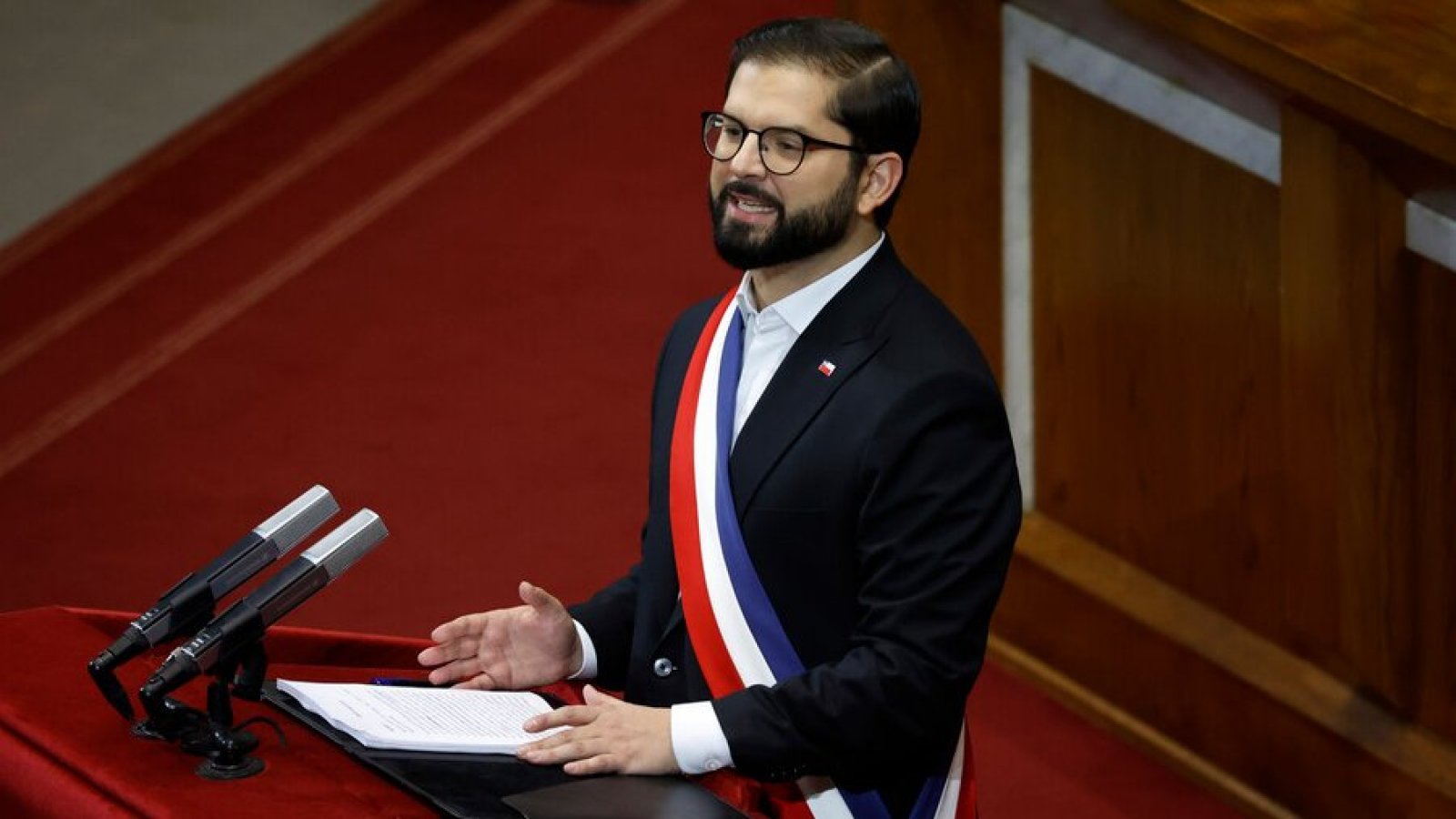 Presidente Gabriel Boric en la Cuenta Pública.