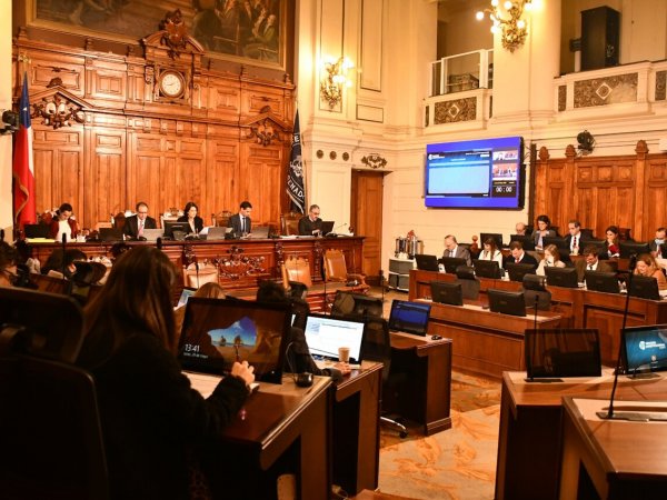 Comisión Experta sesionando en pleno.