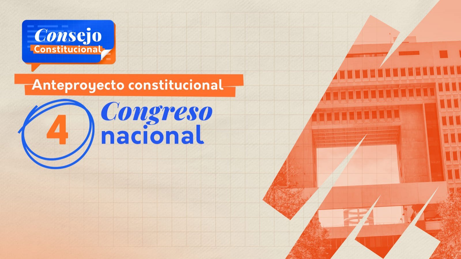 Capítulo 4 del anteproyecto constitucional: Congreso Nacional