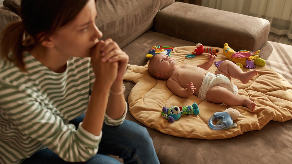 Madre con su bebé