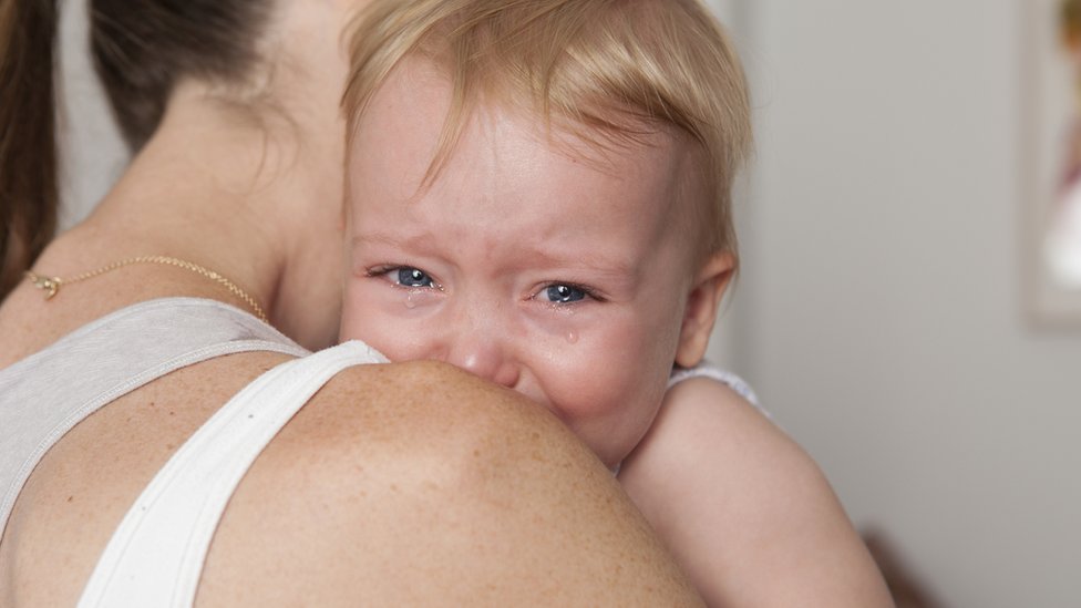 Bebé llorando