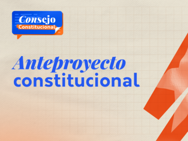 Anteproyecto constitucional, el documento oficial.
