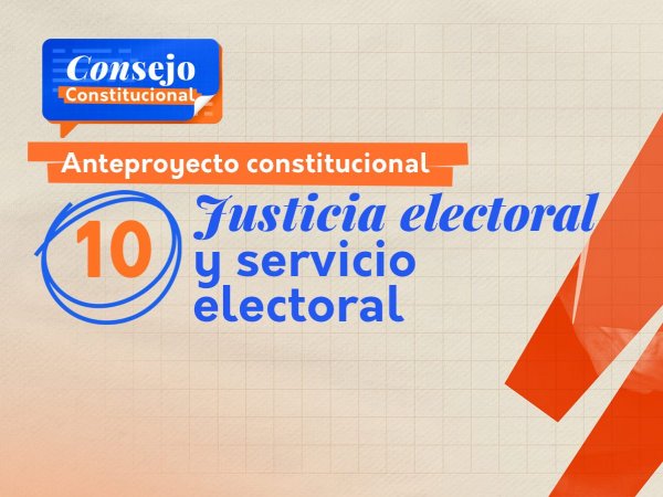 Capítulo X de Justicia Electoral y Servicio Electoral