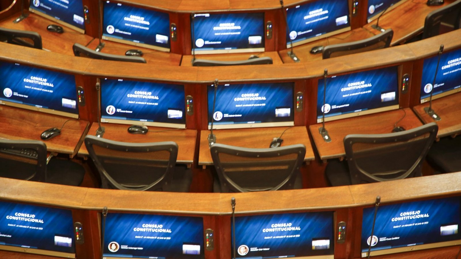 Sala del Congreso Nacional de Santiago