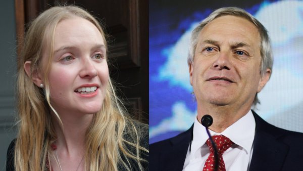 Beatriz Hevia y José Antonio Kast