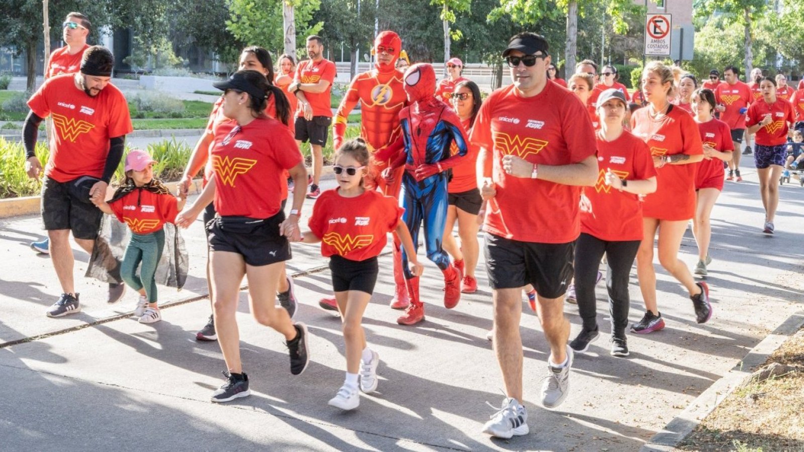 Día del Padre. Carrera familiar.