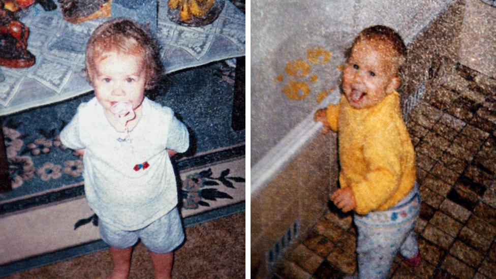 Los bebés Laura y Patrick