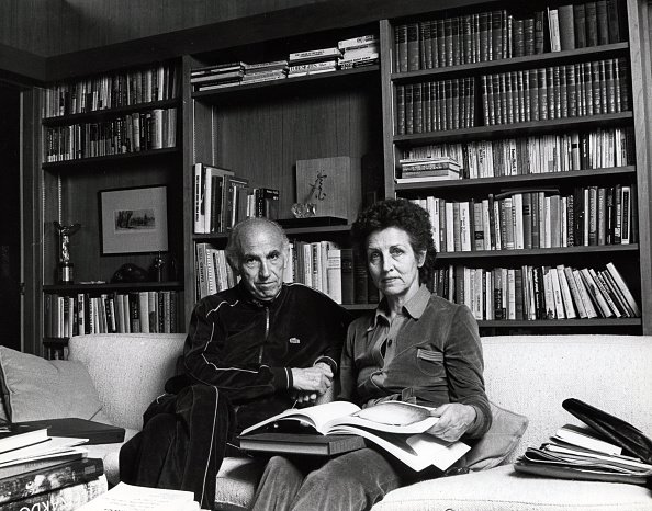 Jonas Salk y Françoise Gillot