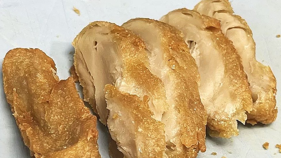Pollo frito cultivado