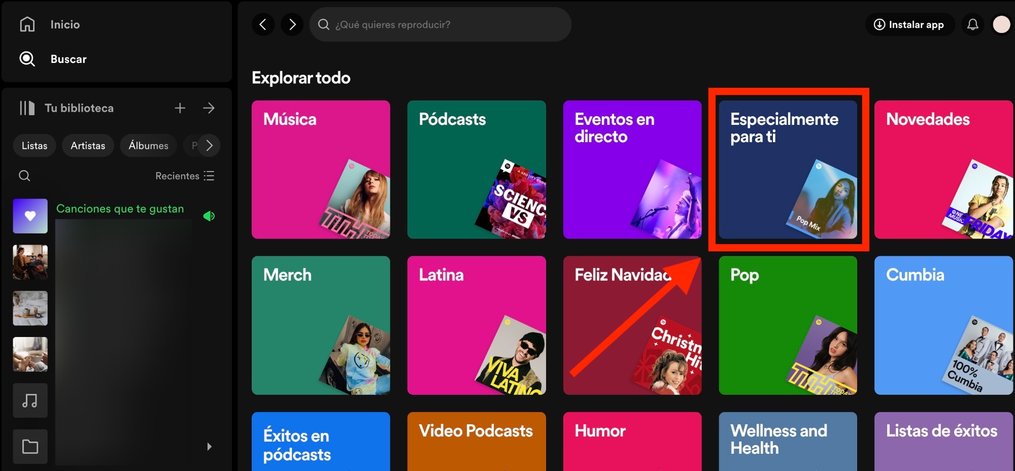 Mixes de Spotify