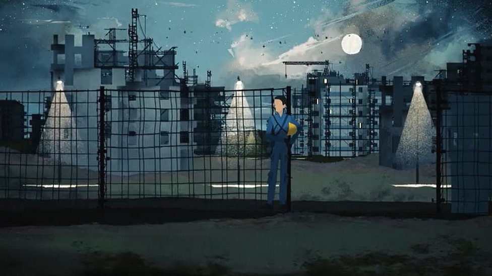 Chan Ho en su sitio de construcción.