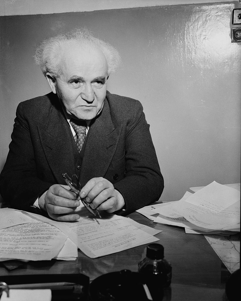David Ben Gurión.